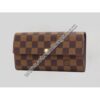Louis Vuitton Replica DAMIER EBENE CANVAS SARAH WALLET