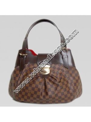 Louis Vuitton Replica DAMIER EBENE CANVAS SISTINA GM