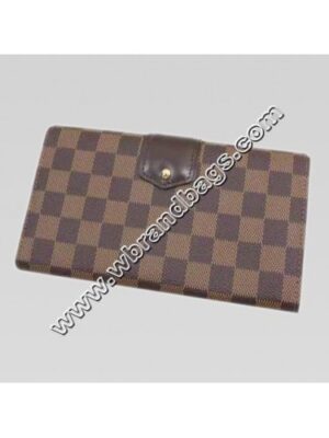 Louis Vuitton Replica DAMIER EBENE CANVAS SISTINA WALLET