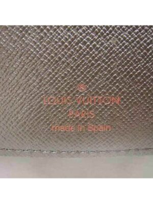 Louis Vuitton Replica DAMIER EBENE CANVAS WALLET WITH COIN POCKE