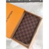 Louis Vuitton Replica DAMIER EBENE CANVAS ZIPPY COMPACT WALLET