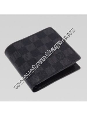 Louis Vuitton Replica DAMIER GRAPHITE CANVAS BILLS AND CARD HOLDER