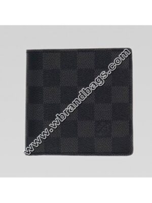 Louis Vuitton Replica DAMIER GRAPHITE CANVAS BILLS AND CARD HOLDER