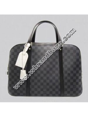 Louis Vuitton Replica DAMIER GRAPHITE CANVAS MESSENGER BAGS BRIEFCASE