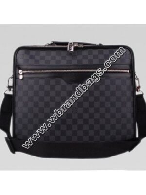 Louis Vuitton Replica DAMIER GRAPHITE CANVAS STEEVE COMPUTER CASE