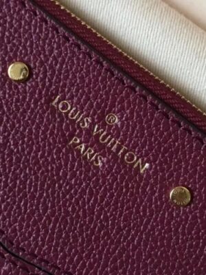 Louis Vuitton Replica Daily Pouch in Monogram Empreinte Leather M62938 Grape