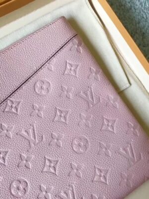 Louis Vuitton Replica Daily Pouch in Monogram Empreinte Leather M62938 Pink