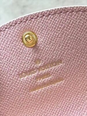 Louis Vuitton Replica Damier Azur Canvas Envelop Rosalie Coin Purse M62361 Pale Pink