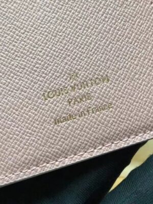 Louis Vuitton Replica Damier Azur Canvas Envelop Victorine Wallet N64022 Pale Pink