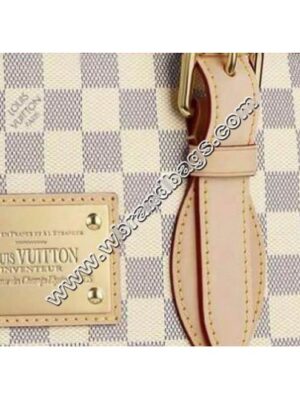 Louis Vuitton Replica Damier Azur Canvas Hampstead MM Shoulder Bag