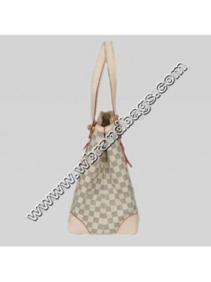 Louis Vuitton Replica Damier Azur Canvas Hampstead MM Shoulder Bag