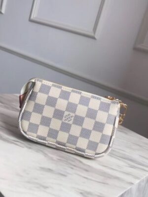 Louis Vuitton Replica Damier Azur Canvas Mini Pochette Accessoires Bag N58010