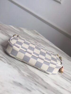 Louis Vuitton Replica Damier Azur Canvas Mini Pochette Accessoires Bag N58010