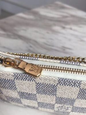 Louis Vuitton Replica Damier Azur Canvas Mini Pochette Accessoires Bag N58010