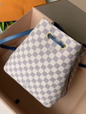 Louis Vuitton Replica Damier Azur Canvas NeoNoe Bucket Bag N40153 Bleuet