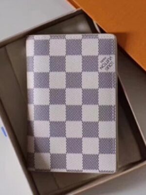 Louis Vuitton Replica Damier Azur Canvas Passport Cover M60181