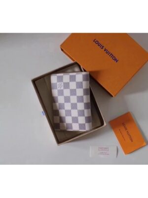 Louis Vuitton Replica Damier Azur Canvas Passport Cover M60181