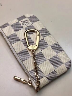 Louis Vuitton Replica Damier Azur Canvas Pochette Cle Key Pouch N62659