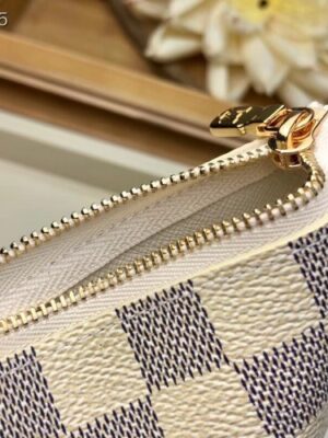 Louis Vuitton Replica Damier Azur Canvas Pochette Cle Key Pouch N62659