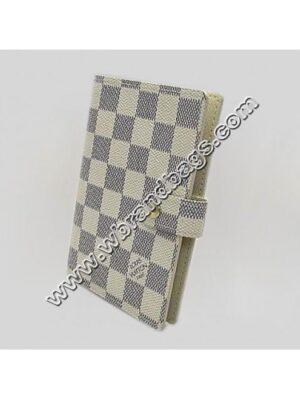 Louis Vuitton Replica Damier Azur Canvas Small Ring Agenda Cover