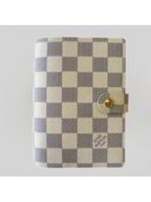 Louis Vuitton Replica Damier Azur Canvas Small Ring Agenda Cover