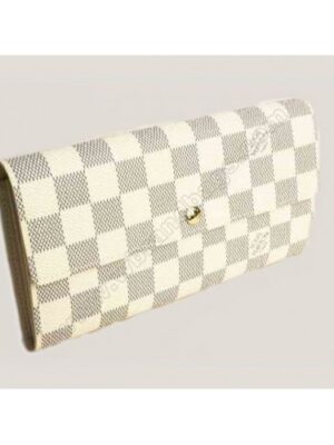 Louis Vuitton Replica Damier Azur Wallet with Zip Pocket