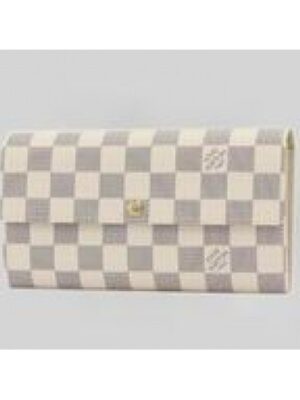 Louis Vuitton Replica Damier Azur Wallet with Zip Pocket