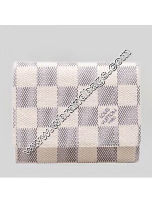 Louis Vuitton Replica Damier Canvas Azur Business Card Holder