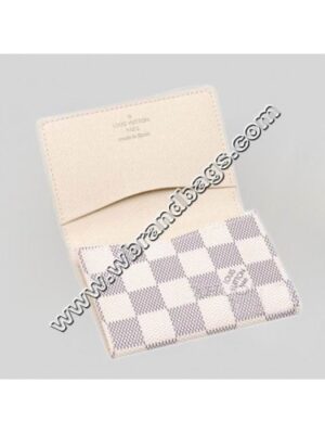 Louis Vuitton Replica Damier Canvas Azur Business Card Holder