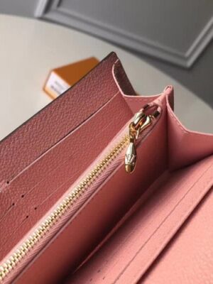 Louis Vuitton Replica Damier Canvas Clapton Wallet N64447 Pink 2018