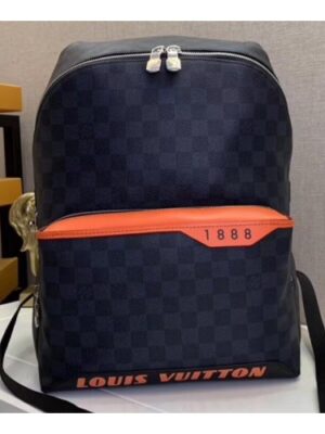 Louis Vuitton Replica Damier Cobalt Race Canvas Discovery Backpack PM Bag N40157 2019