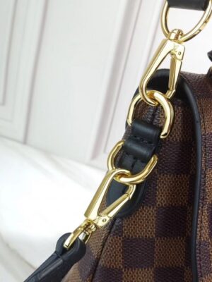 Louis Vuitton Replica Damier Ebene Canvas 3D LV Replica Beaubourg MM Bag N40177 Noir 2019