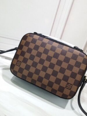 Louis Vuitton Replica Damier Ebene Canvas 3D LV Replica Santa Monica Bag N40189 Noir 2019