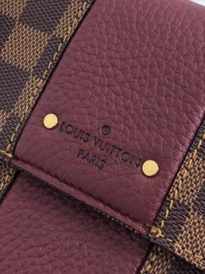 Louis Vuitton Replica Damier Ebene Canvas Bond Street Bag N64416 Bordeaux 2017