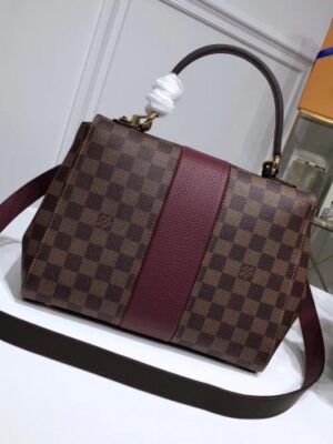 Louis Vuitton Replica Damier Ebene Canvas Bond Street Bag N64416 Bordeaux 2017