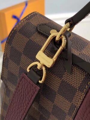 Louis Vuitton Replica Damier Ebene Canvas Bond Street Bag N64416 Bordeaux 2017