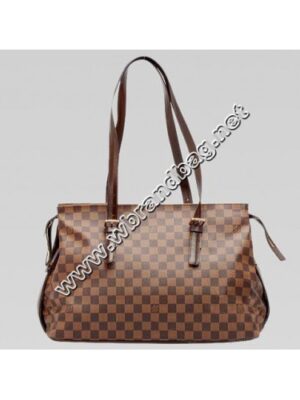 Louis Vuitton Replica Damier Ebene Canvas Chelsea Handbag