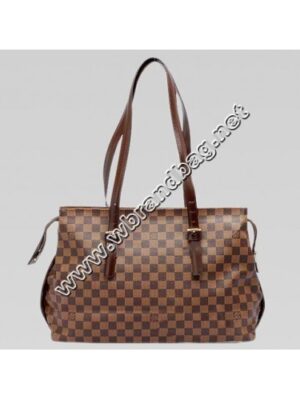 Louis Vuitton Replica Damier Ebene Canvas Chelsea Handbag