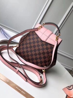 Louis Vuitton Replica Damier Ebene Canvas Clapton Backpack Bag N42262 Magnolia 2018