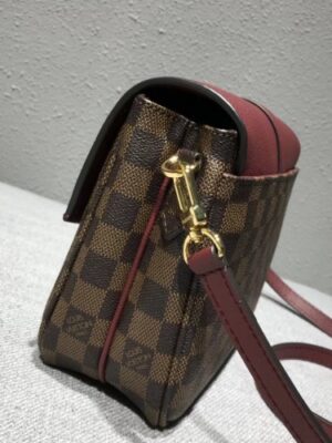 Louis Vuitton Replica Damier Ebene Canvas Clapton PM Bag N44242 Raisin 2018