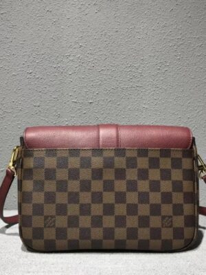 Louis Vuitton Replica Damier Ebene Canvas Clapton PM Bag N44242 Raisin 2018