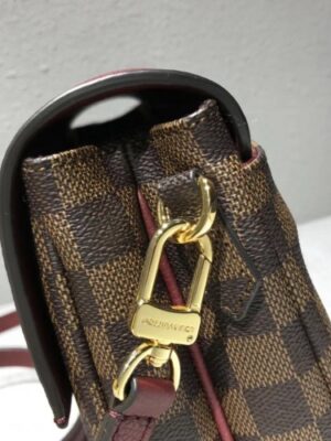 Louis Vuitton Replica Damier Ebene Canvas Clapton PM Bag N44242 Raisin 2018