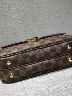 Louis Vuitton Replica Damier Ebene Canvas Clapton PM Bag N44242 Raisin 2018