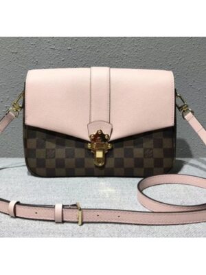 Louis Vuitton Replica Damier Ebene Canvas Clapton PM Bag N44243 Magnolia 2018