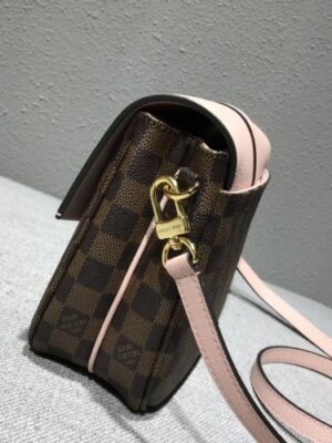 Louis Vuitton Replica Damier Ebene Canvas Clapton PM Bag N44243 Magnolia 2018