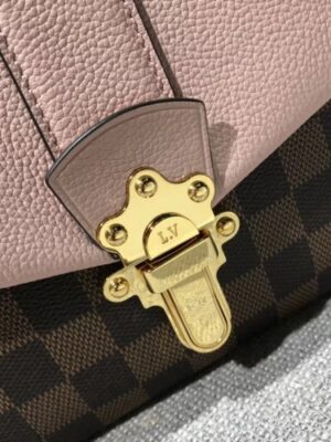 Louis Vuitton Replica Damier Ebene Canvas Clapton PM Bag N44243 Magnolia 2018