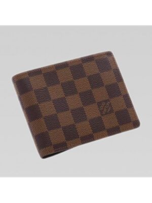 Louis Vuitton Replica Damier Ebene Canvas Florin Wallet