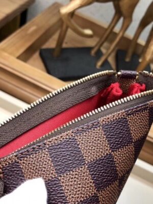 Louis Vuitton Replica Damier Ebene Canvas Mini Pochette Accessoires Bag N58009