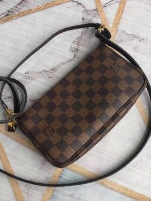 Louis Vuitton Replica Damier Ebene Canvas Pochette Accessoires Bag