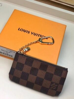 Louis Vuitton Replica Damier Ebene Canvas Pochette Cle Key Pouch N62658